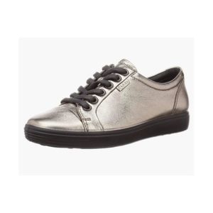 Ecco Gold Soft-7 Sneaker in Warm Metallic